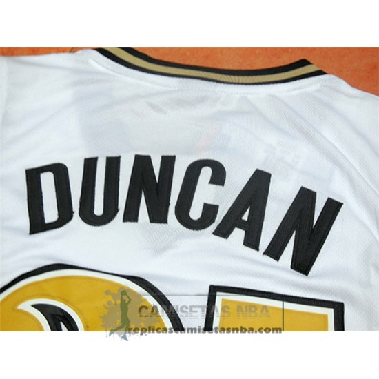 Camiseta NCAA Wake Forest Demon Deacons Tim Duncan Blacno